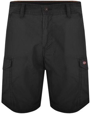 Napapijri Noto 2.0 Cargo Shorts - Black