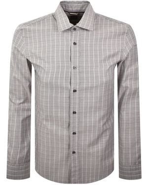 BOSS BUSINESS Boss C Hank Kent Shirt Medium - Grey