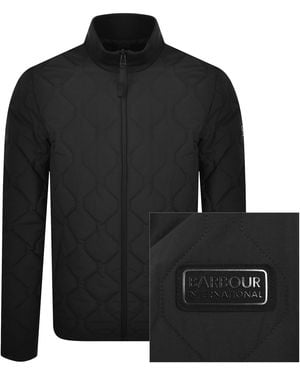 Barbour Waldon Quilted Jacket - Black