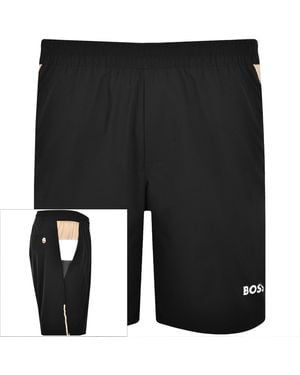 BOSS Boss Tennis Match Shorts - Black