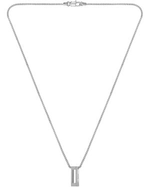 BOSS BUSINESS Boss Candor Bar Necklace - Metallic