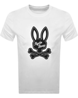 Psycho Bunny Derek T Shirt - White