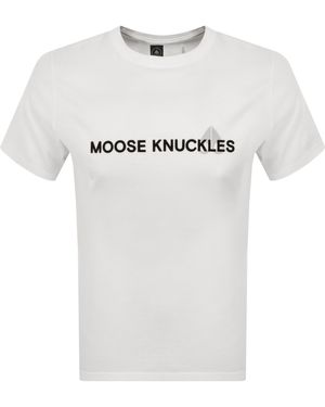 Moose Knuckles Conway T Shirt - White
