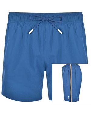 BOSS BUSINESS Boss Iconic Swim Shorts Bright - Blue