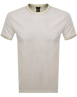 BOSS BUSINESS Boss Thompson 81 T Shirt - Grey