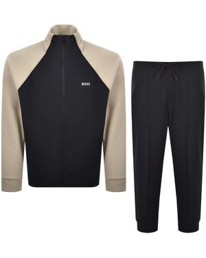 BOSS Boss Full Zip Tracksuit Set - Blue