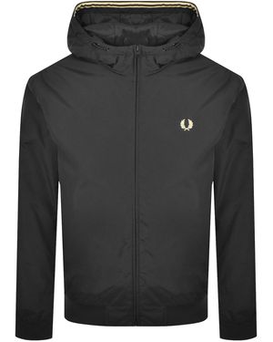 Fred Perry Brentham Hooded Jacket - Gray