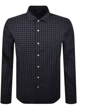 Ralph Lauren Check Long Sleeve Shirt - Blue