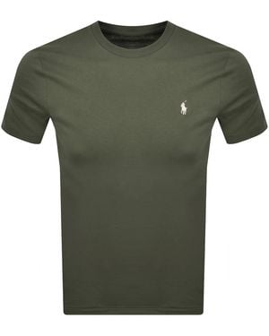 Ralph Lauren Short Sleeve Slim Fit T Shirt - Green