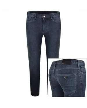Armani Emporio J06 Slim Fit Jeans - Blue