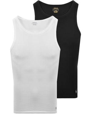 Ralph Lauren 2 Pack Vests - Black