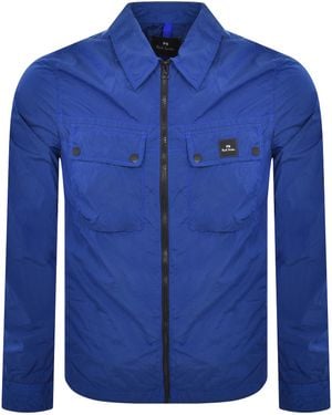 Paul Smith Zipped Front Jacket - Blue