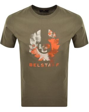 Belstaff Blur T Shirt - Green
