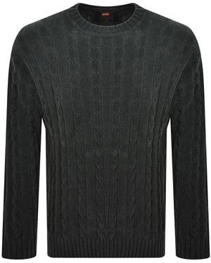 BOSS Boss Ketrecio Knit Sweater - Gray