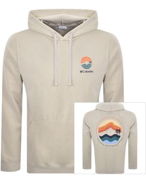 Columbia Trek Graphic Hoodie - Natural