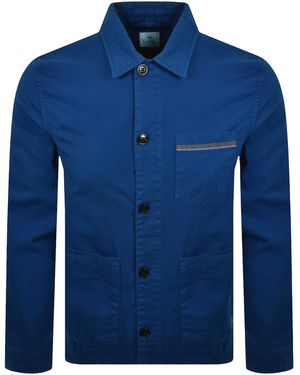 Paul Smith Casual Fit Overshirt - Blue