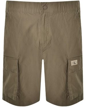 Calvin Klein Jeans Cargo Shorts - Green