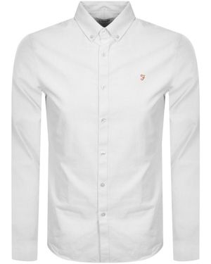 Farah Farah Brewer Slim Fit Shirt - White