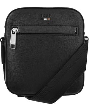 BOSS BUSINESS Boss Ray Zip Bag - Black
