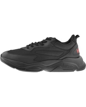 HUGO Leon Runner Trainers - Black