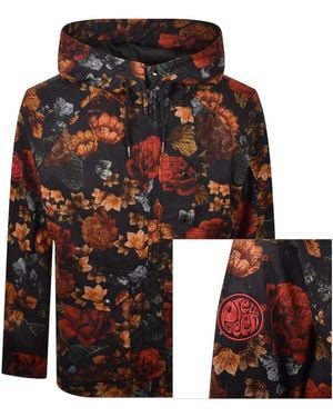 Pretty Green Prestleigh Floral Jacket - Red