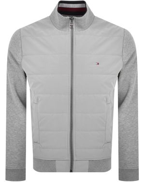 Tommy Hilfiger Mix Media Jacket - Grey