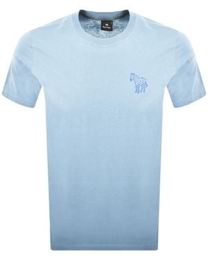 Paul Smith Regular Fit T Shirt - Blue
