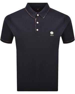 Pretty Green Albion Polo T Shirt - Blue