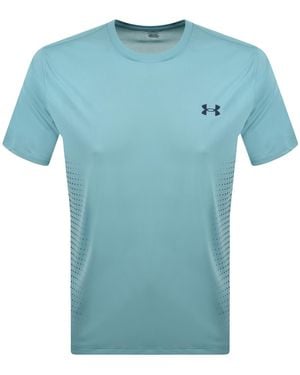 Under Armour Logo T Shirt - Blue