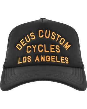 Deus Ex Machina Citadel Trucker Cap - Black