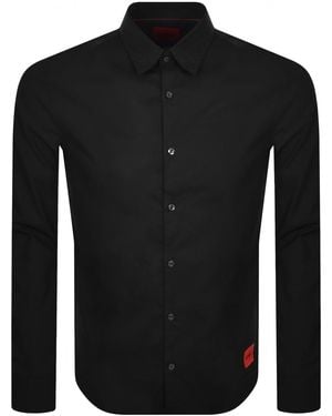 HUGO Ero3 W Long Sleeve Shirt - Black