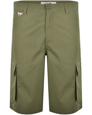 Lacoste Bermuda Cargo Shorts - Green