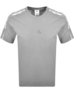 adidas Logo T Shirt - Grey