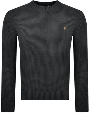 Farah Farah Foraker Crew Jumper - Black
