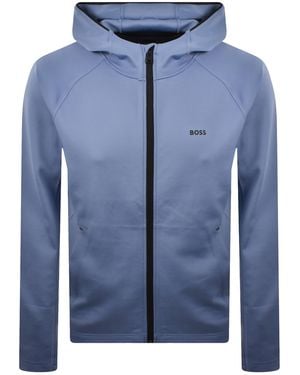 BOSS Boss Sicon Active Full Zip Hoodie - Blue