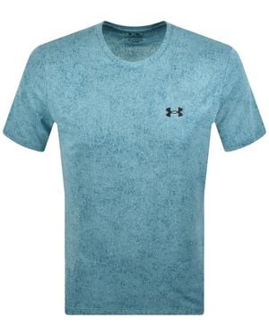 Under Armour Tech Pixelate T Shirt - Blue
