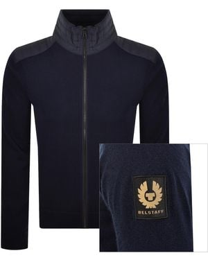 Belstaff Kelby Zip Cardigan - Blue