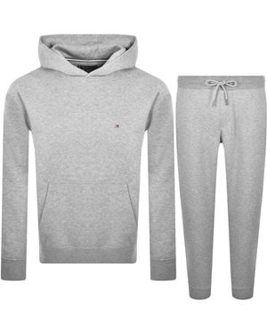 Tommy Hilfiger Hooded Tracksuit - Grey