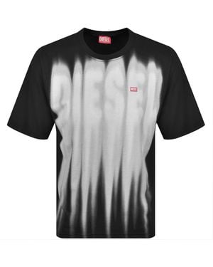 DIESEL T Boxt A41 T Shirt - Black