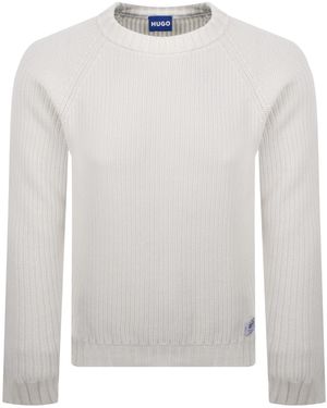 HUGO Sonnee Jumper - White