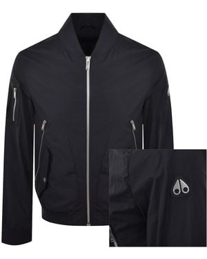 Moose Knuckles Courville Bomber Jacket - Black