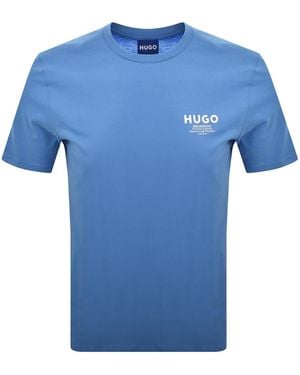 HUGO Nesptee T Shirt - Blue