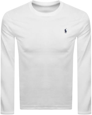 Ralph Lauren Long Sleeved T Shirt - White