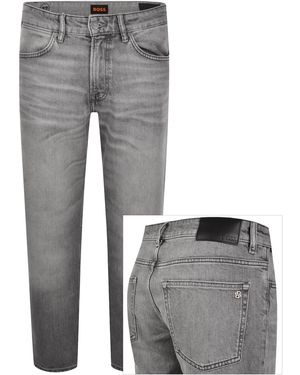 BOSS Boss Re Maine 2 Regular Fit Jeans - Grey