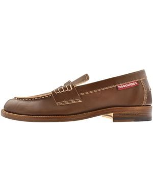 DSquared² Explorer Loafers - Brown