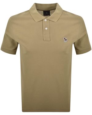 Paul Smith Zebra Polo T Shirt - Green