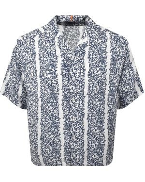 BOSS Boss Lapisy Relaxed Fit Shirt - Blue