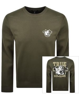 TRUE RELIGION Bold Sweatshirt - Green