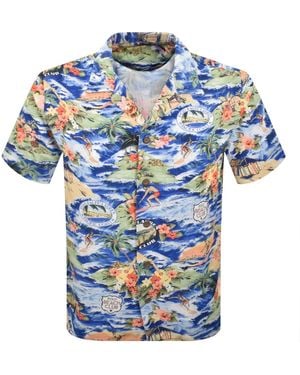 Ralph Lauren Short Sleeve Shirt - Blue