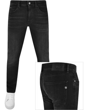 BOSS BUSINESS Boss H Delaware Slim Fit Jeans - Black